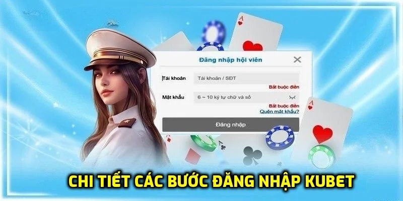 Quy trình đăng nhập Kubet nhanh chóng